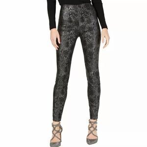 INC Snake Print Mid Rise Skinny Pants